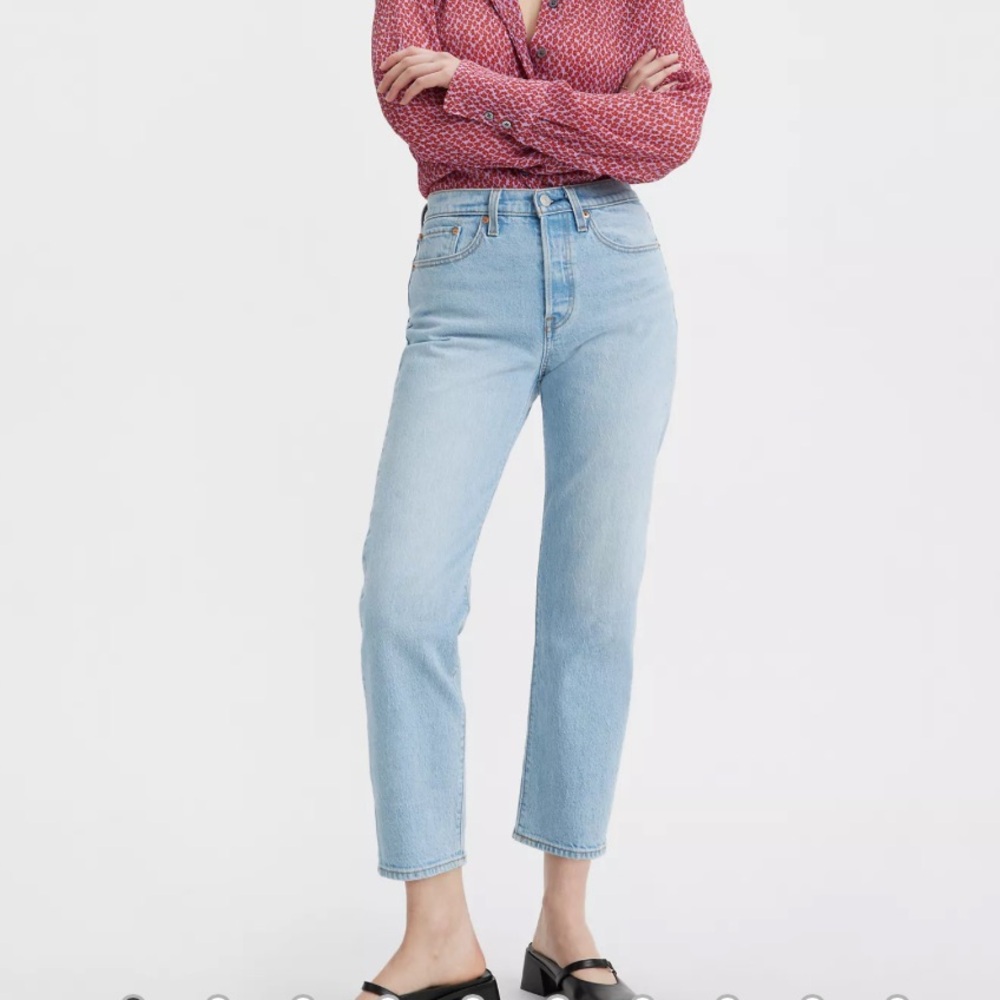 Levi Wedgie Straight Jeans